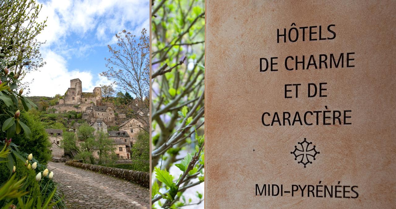 Le Vieux Pont Hotell Belcastel  Eksteriør bilde